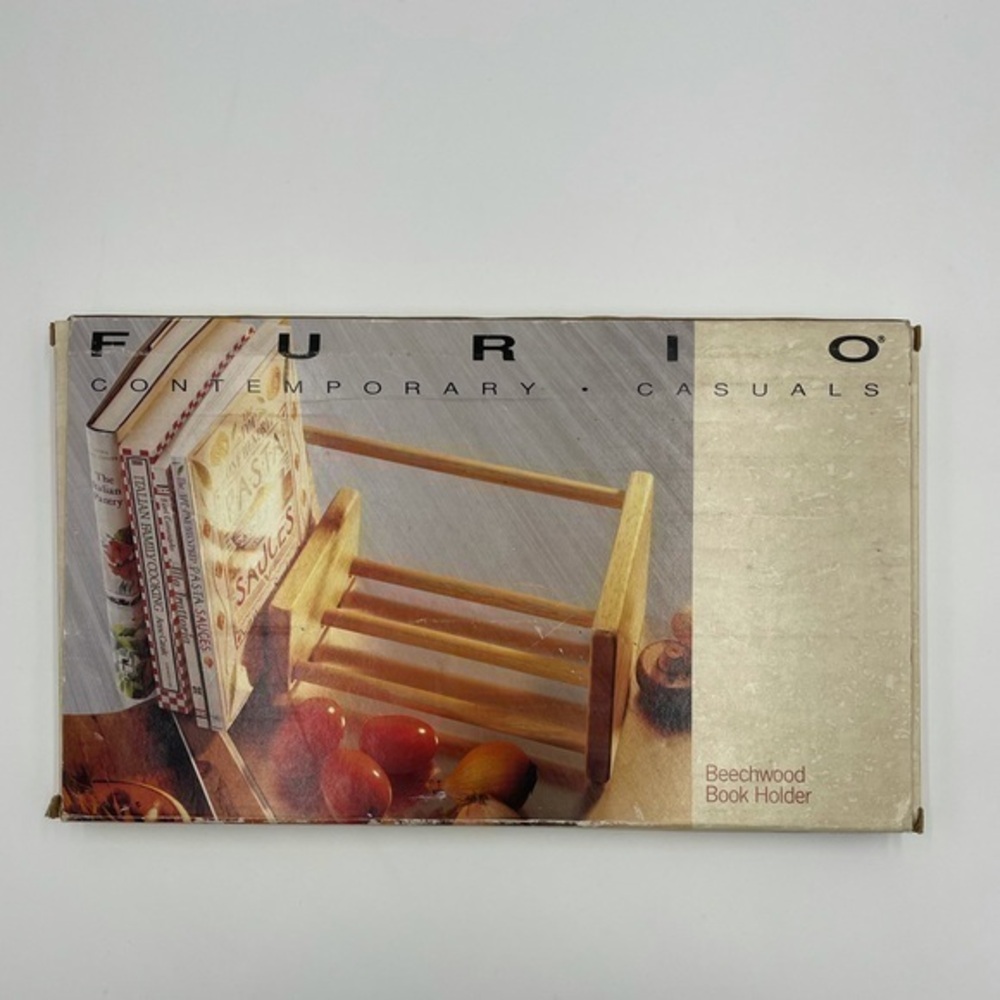 BRAND NEW: FURIO Beechwood Book Holder